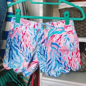 Lilly Pulitzer Scalloped Shorts
